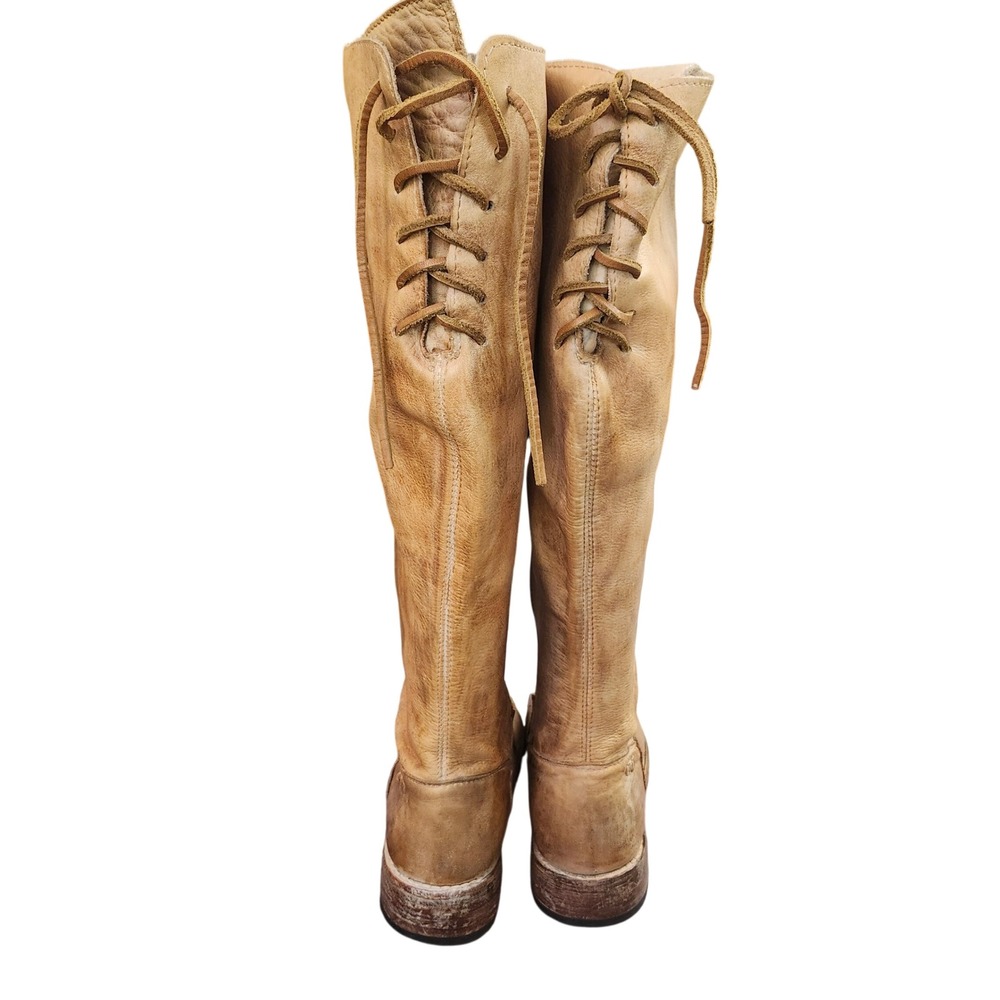 Bed Stu Manchester Distressed Riding boots Equestrian Cobbler Series Grunge Sz 8 - Picture 3 of 15